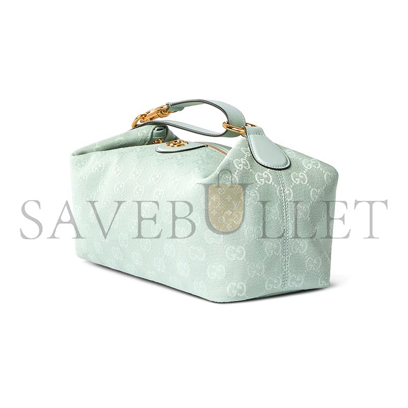 GUCCI VANITY MEDIUM TOP HANDLE BAG ‎857799 (27.5*14.5*13cm)